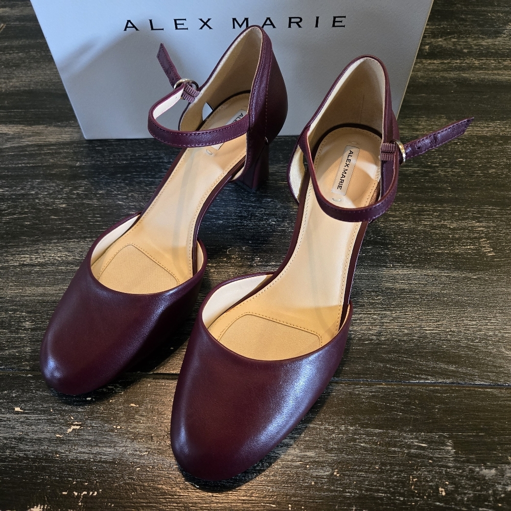 Alex Marie, Cherrywood Color, Heels, "Patrice" Style